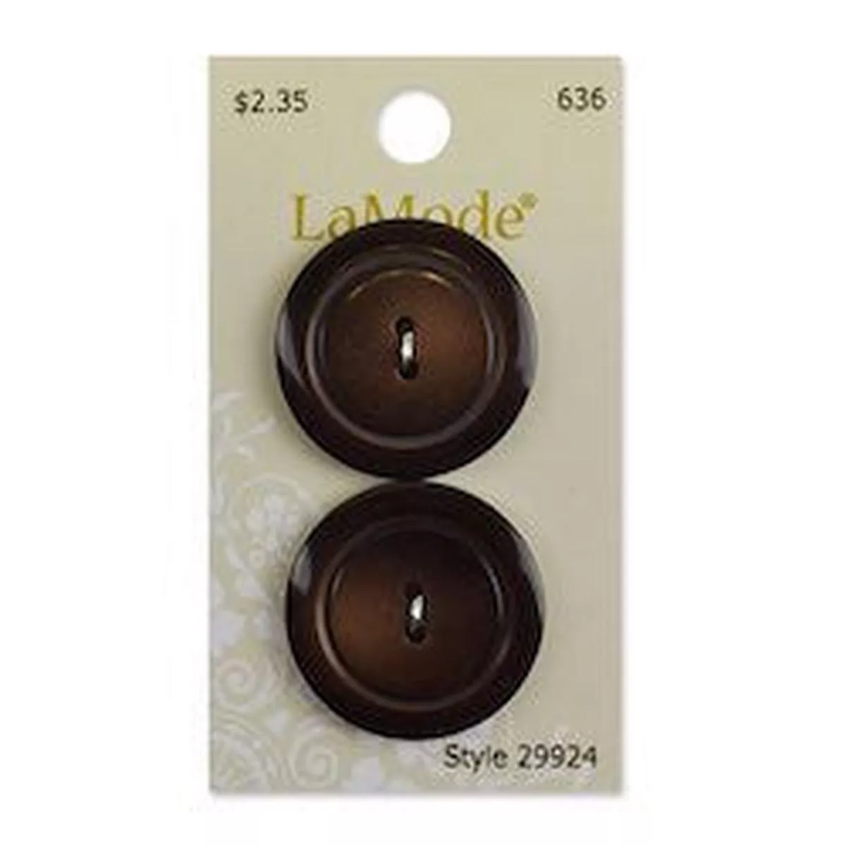 1-1-8-tonal-brown-buttons-lamode 1 1/8″ Tonal Brown Buttons | LaMode