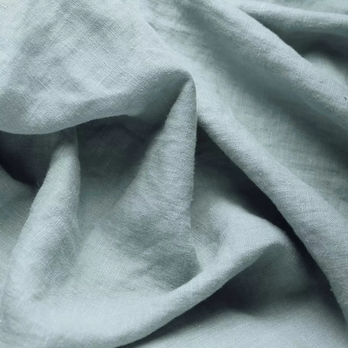 100-softened-linen-fabric-mint-165-g-m 100% Softened Linen Fabric – Mint 165 g/m