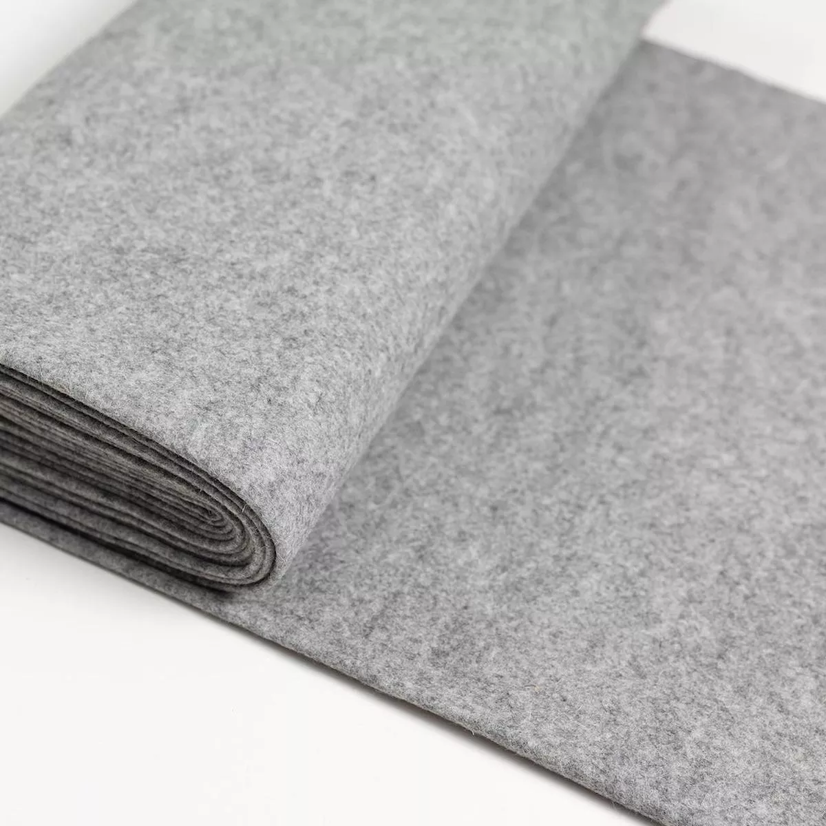 100% Wool Felt – Pale Grey