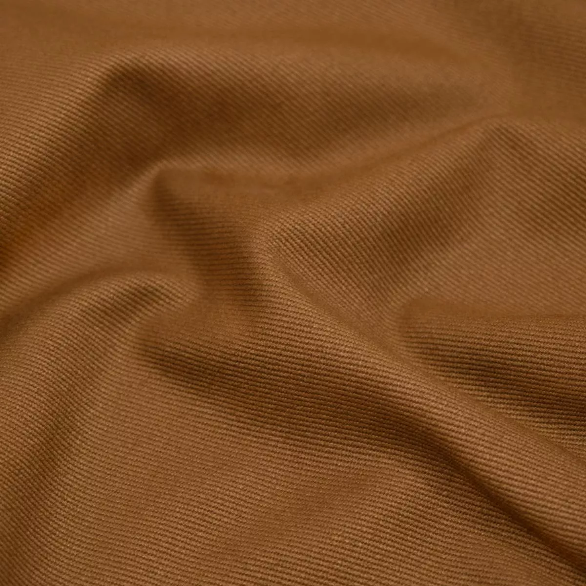 10oz Brushed Bull Denim – Walnut