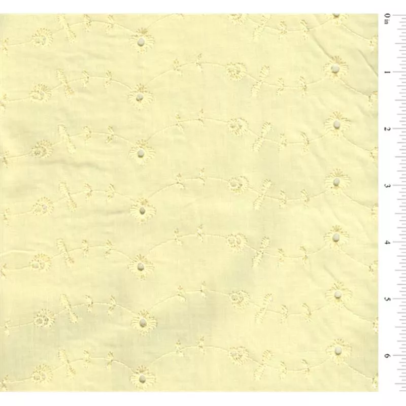 15-yd-bolt-yellow-eyelet-fabric 15 YD Bolt-Yellow Eyelet Fabric