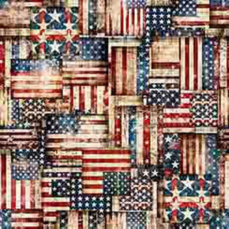 1776 – Flag Patchwork 31663-RN