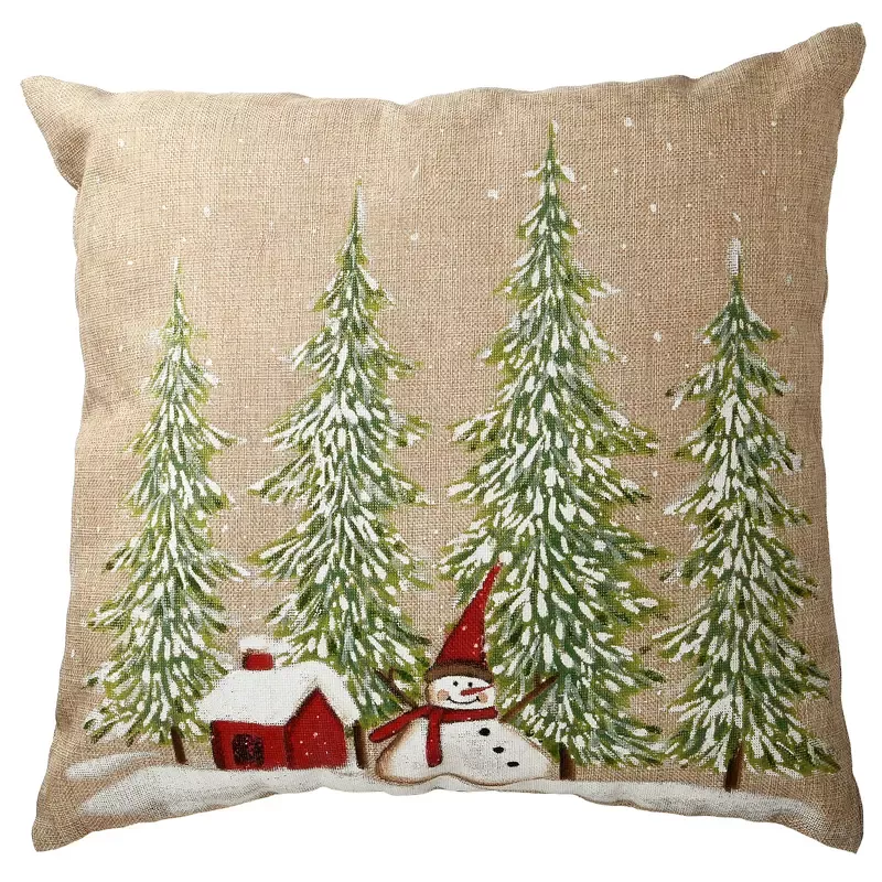 18-in-alpine-collection-evergreen-trees-pillow 18 in. Alpine Collection Evergreen Trees Pillow