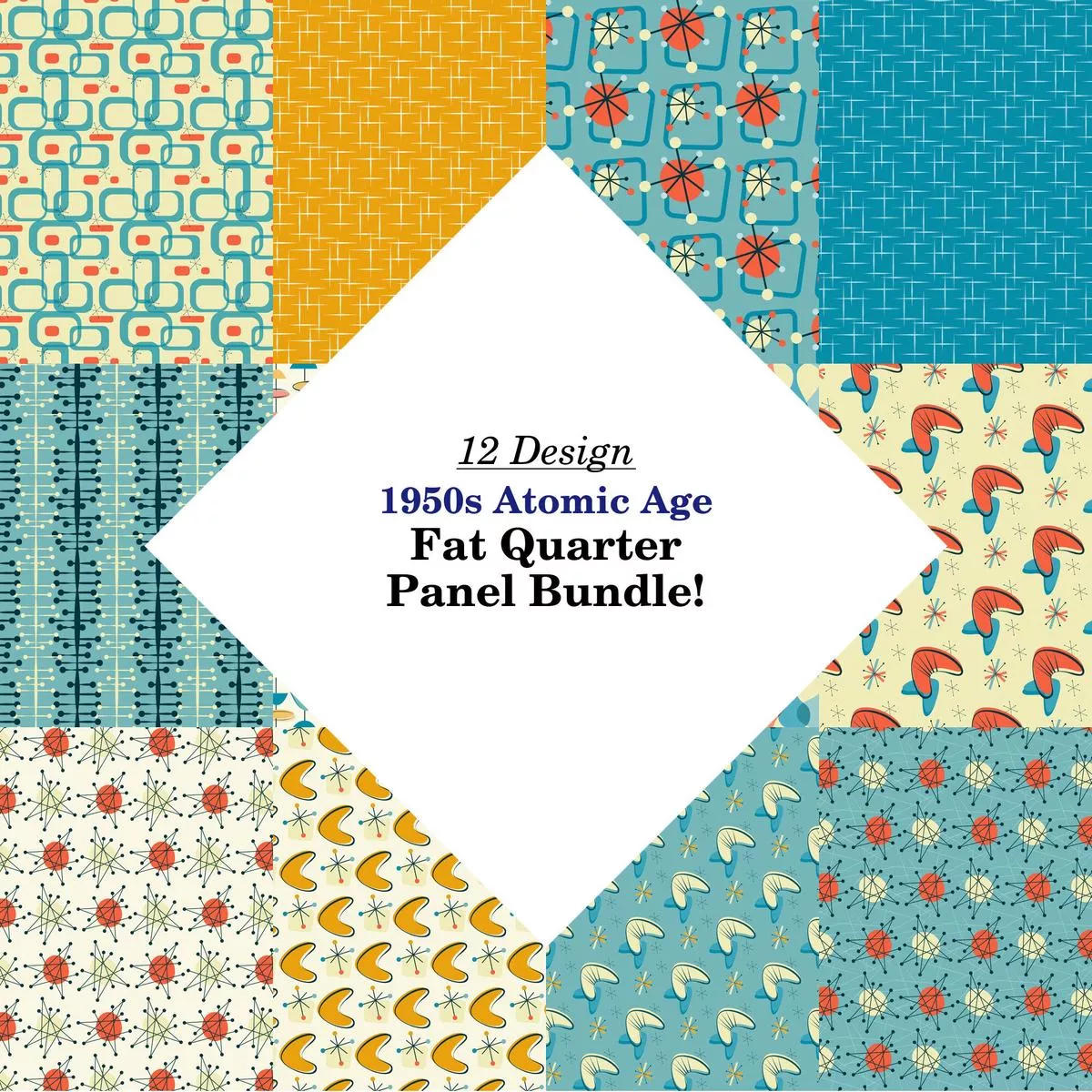 1950s-atomic-age-fat-quarter-bundle 1950s Atomic Age Fat Quarter Bundle