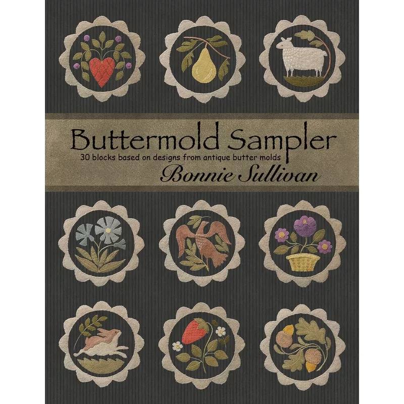 2216-buttermold-sampler-quilt #2216 Buttermold Sampler Quilt