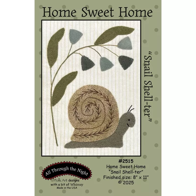 #2515 Home Sweet Home-Snail Shell
