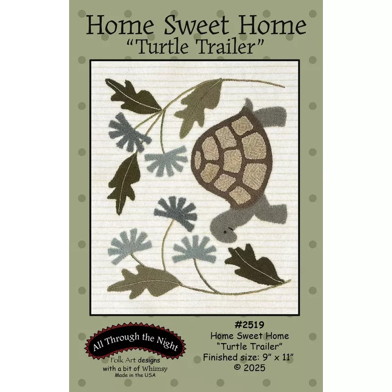 #2519 Home Sweet Home-Turtle Trailer