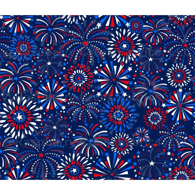 26 Red white and blue fireworks