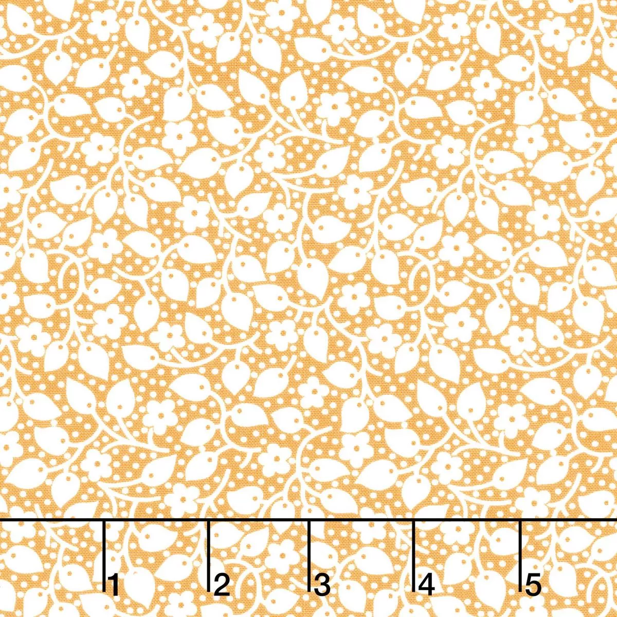 30-s-playtime-leafy-polka-buttercup-yardage 30’s Playtime – Leafy Polka Buttercup Yardage