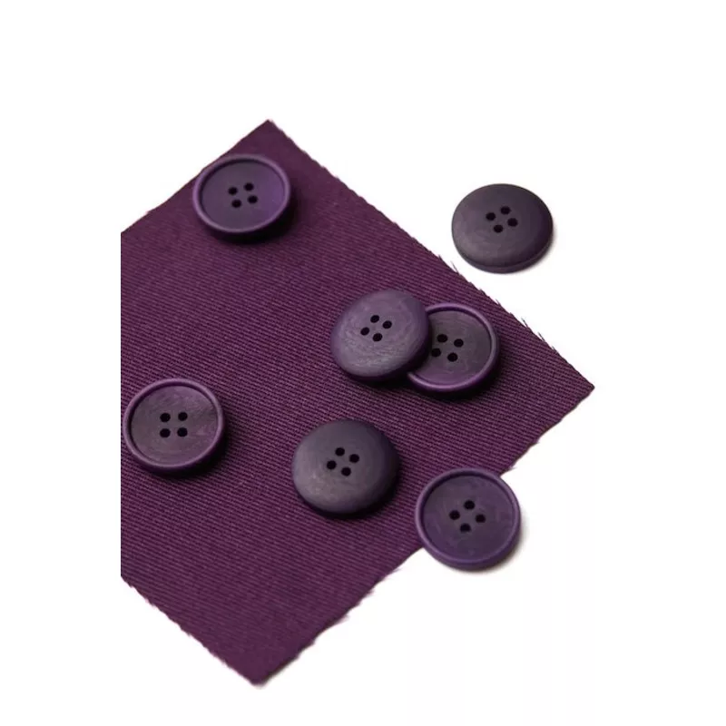 4 hole Blaze Corozo20mm – mind the MAKER Plum