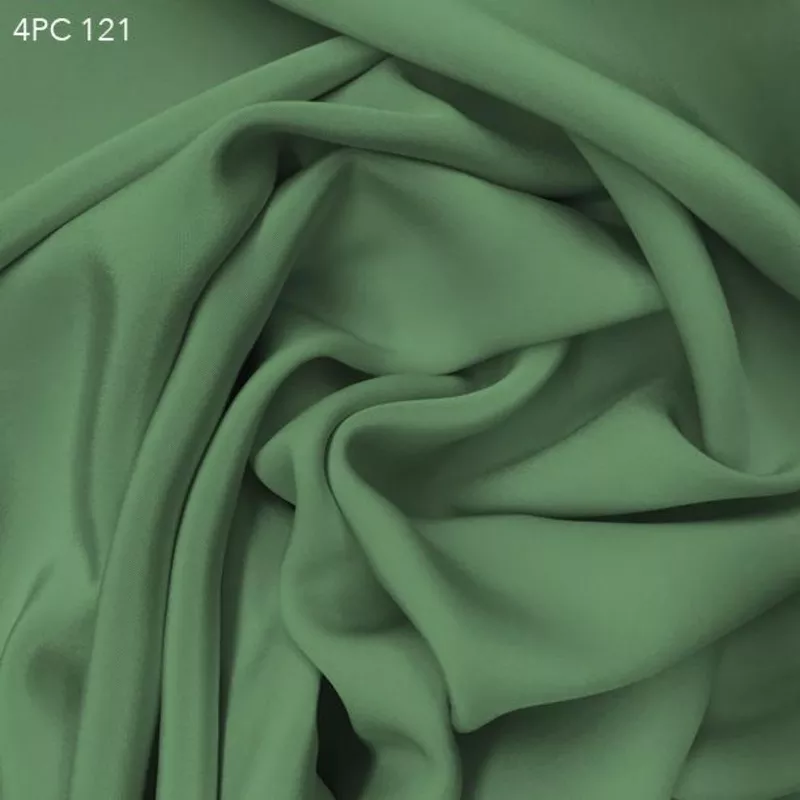 4 Ply Silk Crepe – Peapod Green