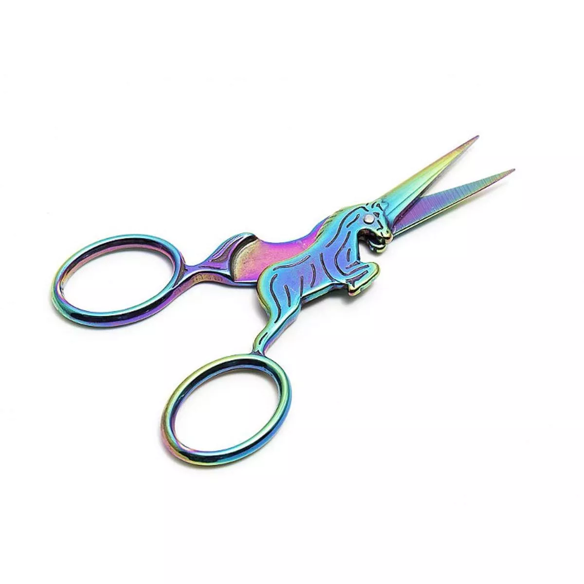 4″ Rainbow Unicorn Embroidery Scissors
