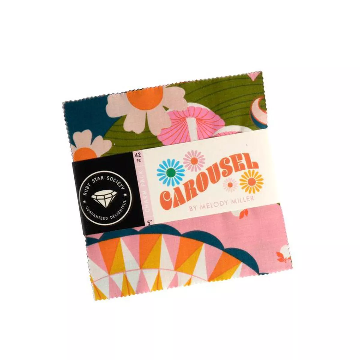 5-charm-pack-carousel-by-melody-miller-ruby-star-society-fabrics 5″ Charm Pack of Carousel by Melody Miller for Ruby Star Society Fabrics