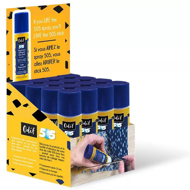 505-temporary-fabric-adhesive-glue-stick-odif 505 Temporary Fabric Adhesive Glue Stick ODIF
