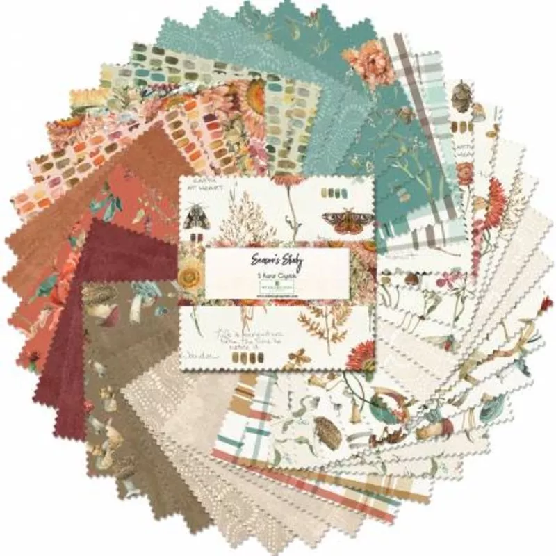 5in Squares Season’s Study, 42pcs Fabric