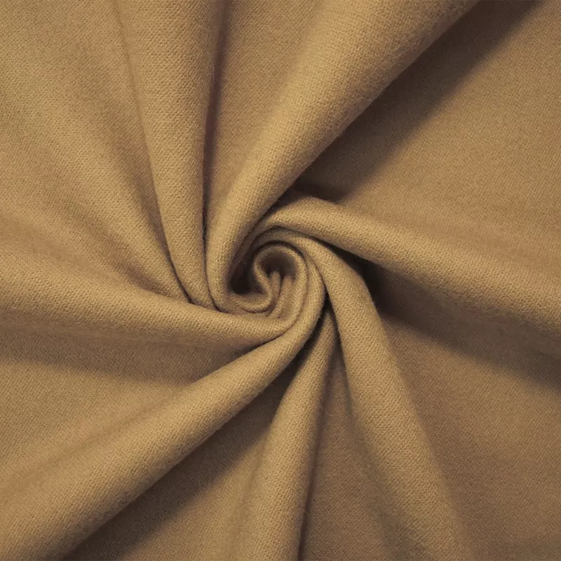 6-yd-pc-brown-wool-poly-solid-single-side-brushed-woven-coating-fabric 6 YD PC-Brown Wool-Poly Solid Single Side Brushed Woven Coating Fabric