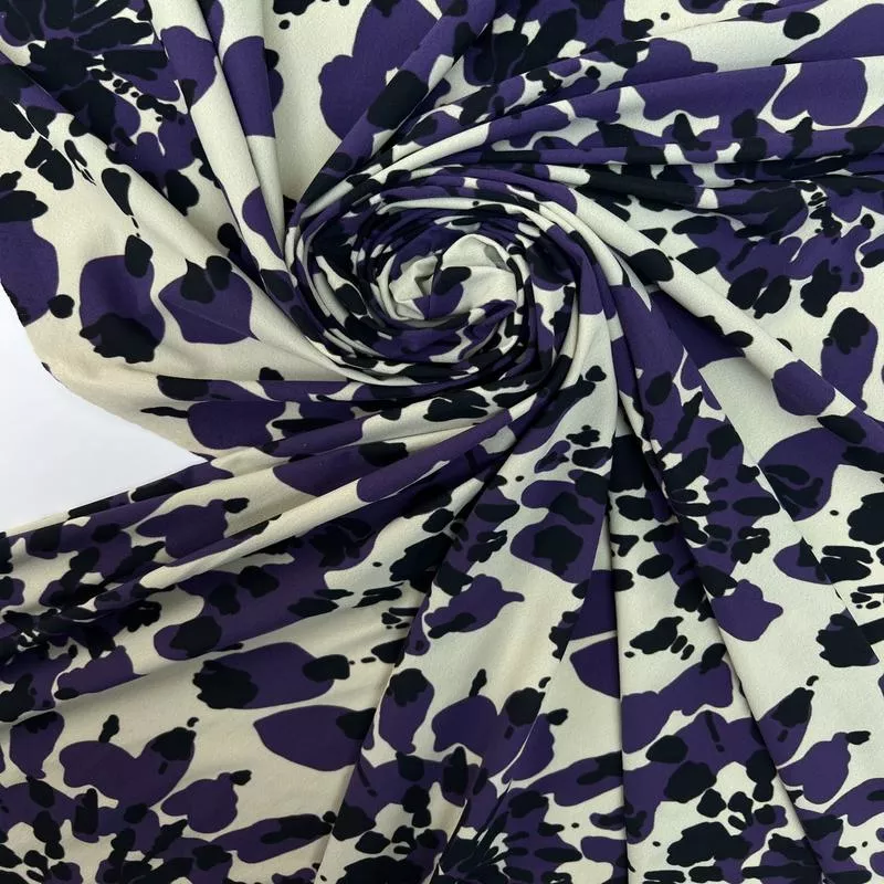 abstract-printed-purple-beige-knitted Abstract Printed Purple Beige Knitted