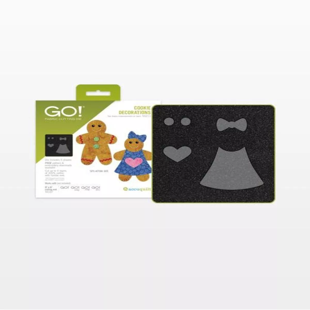 accuquilt-go-cookie-decorations-die-55211 AccuQuilt GO! Cookie Decorations Die 55211