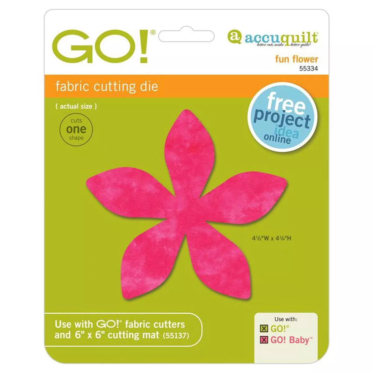 accuquilt-go-die-fun-flower-55334 AccuQuilt Go! Die Fun Flower 55334