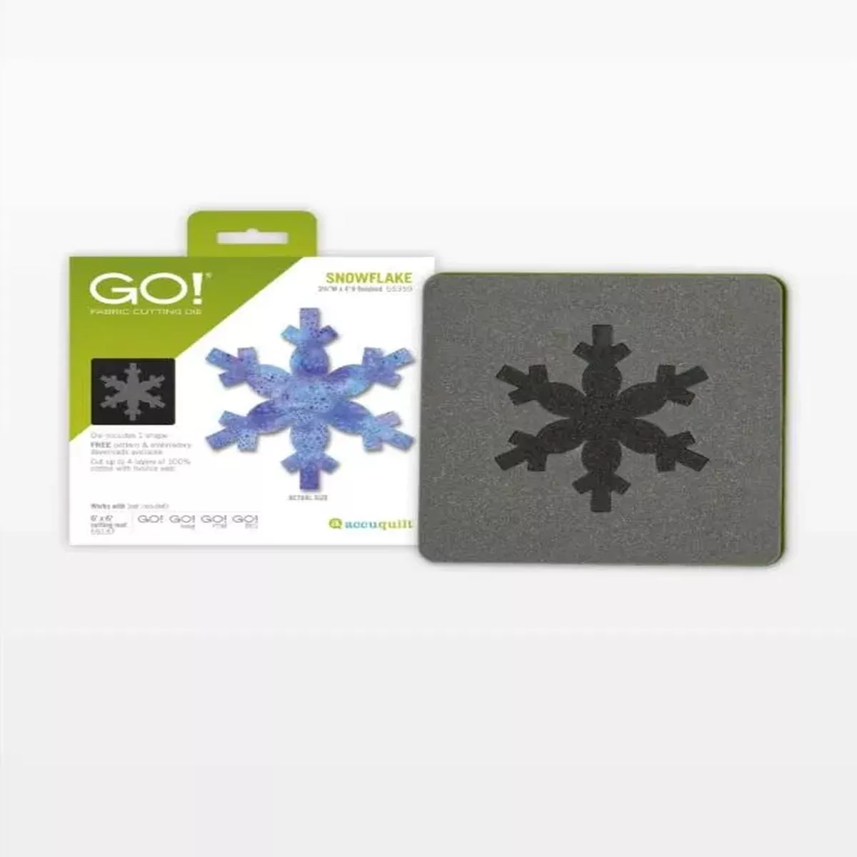 accuquilt-go-die-snowflake-55359 AccuQuilt GO! Die Snowflake 55359