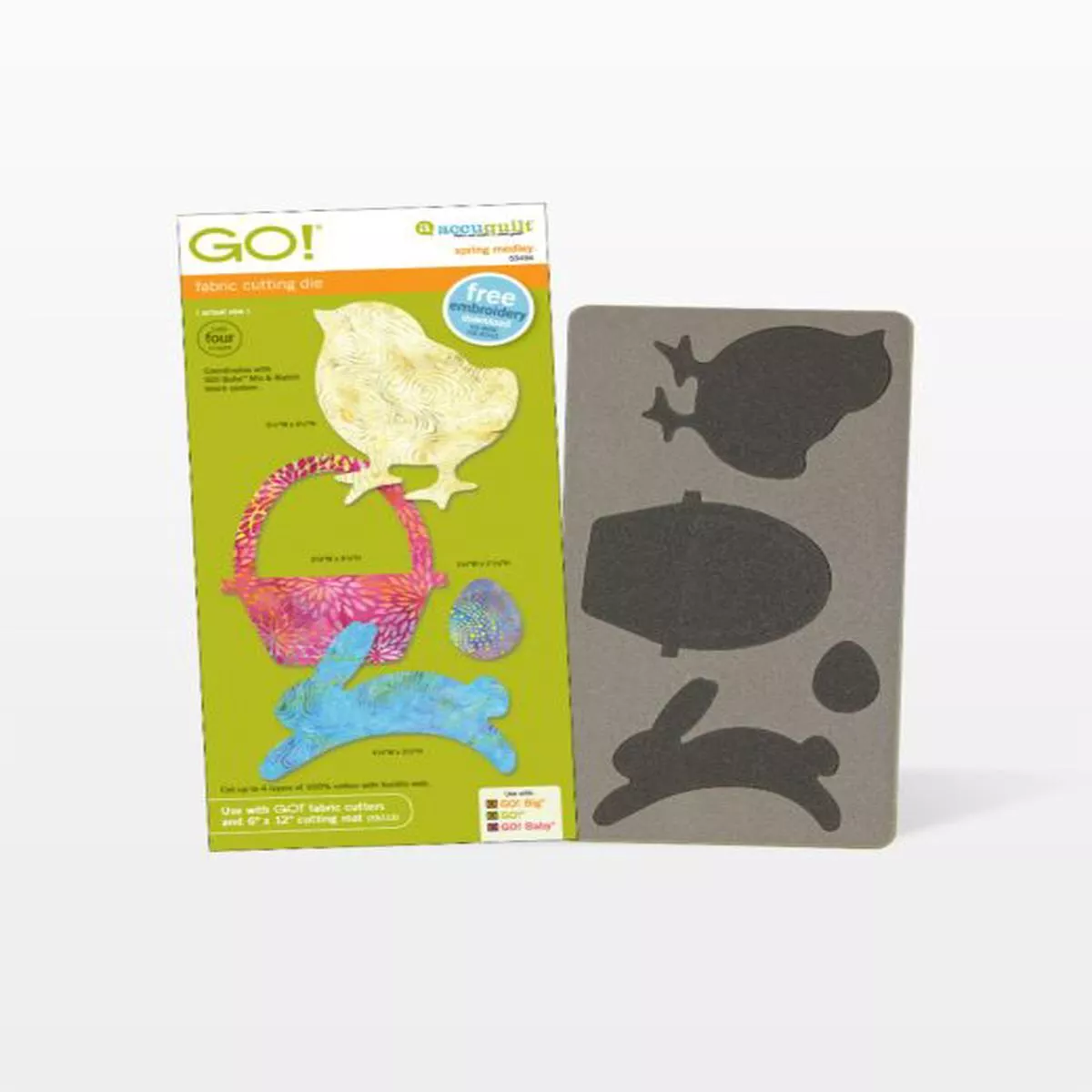 AccuQuilt GO! Die Spring Medley 55494