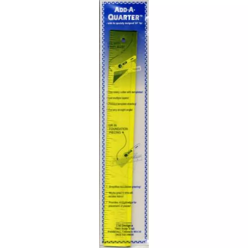 Add A Quarter Ruler 12″