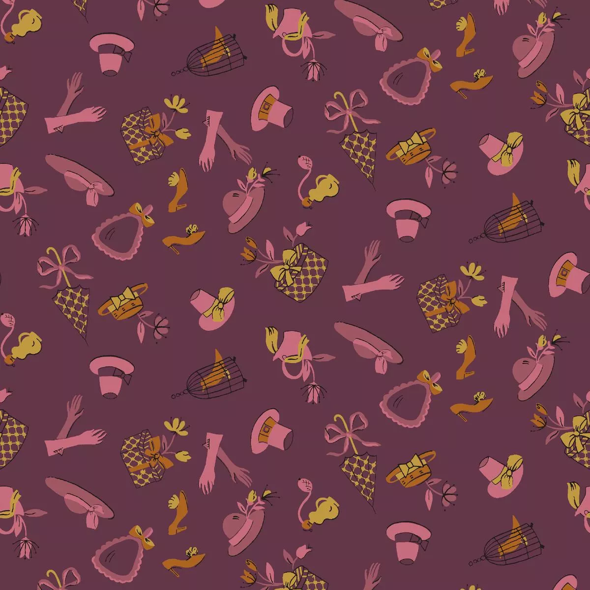 Adrina on Mosta Cotto Fabric