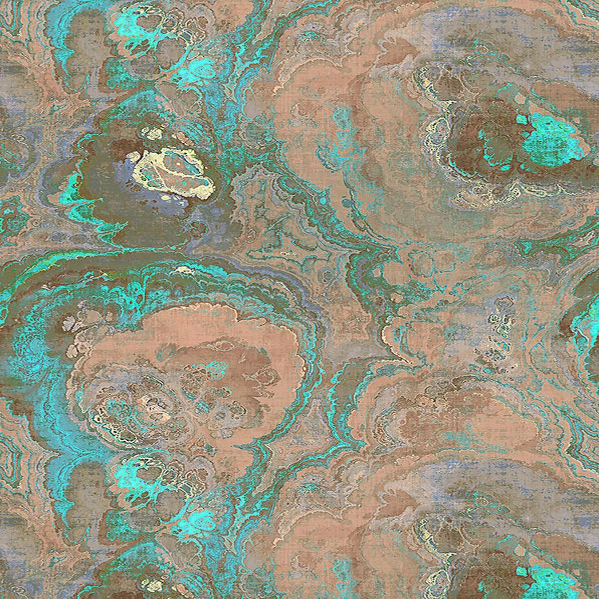 Agate Print – Clay by Scalamandre Fabric