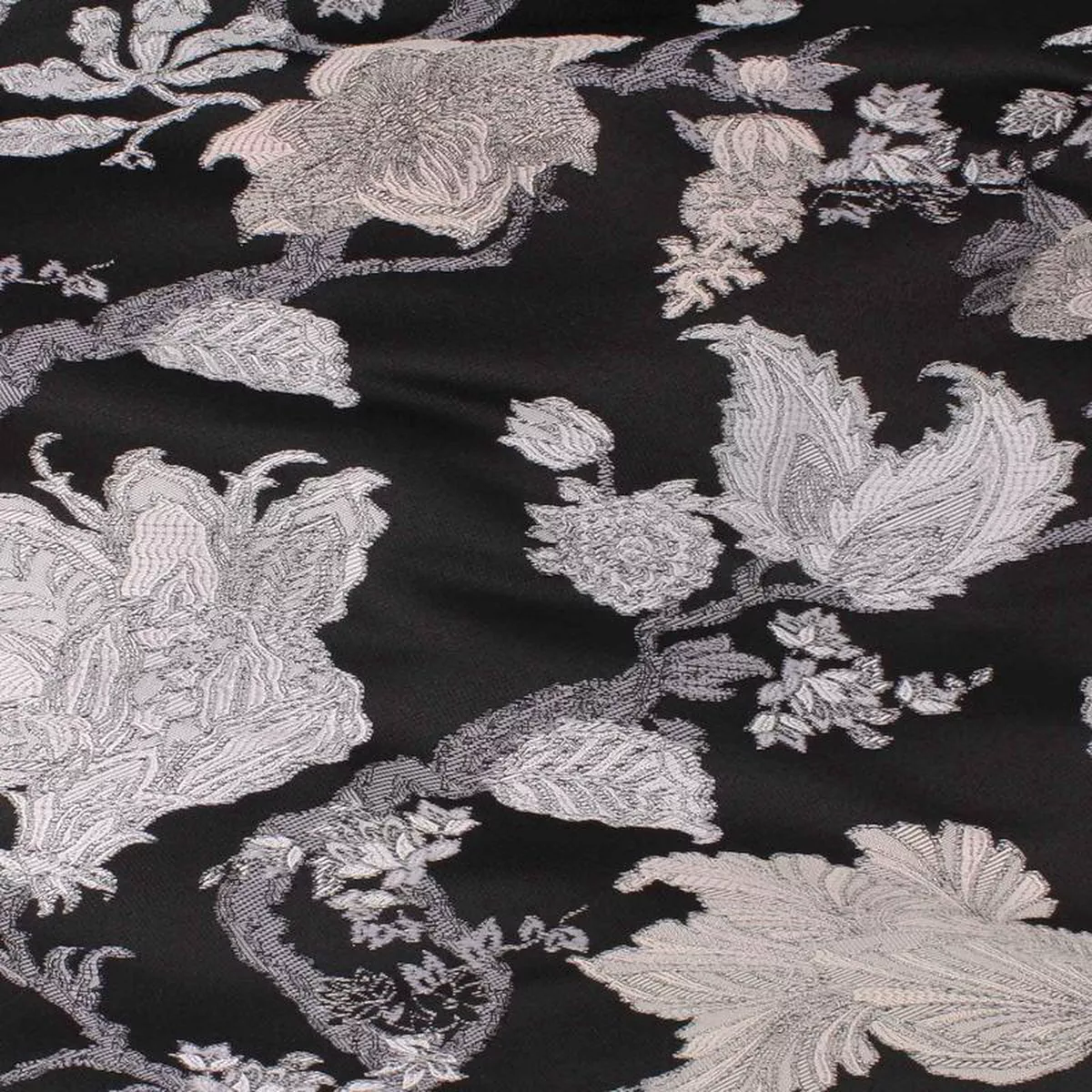 Alana Jacquard Black Silver