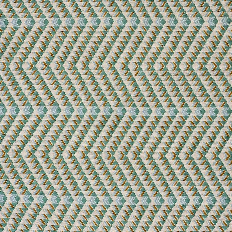AMATES HAND WOVEN BROCADE | Duck Egg