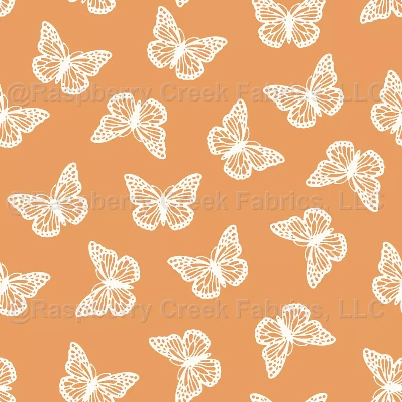 Amber Glow Butterflies