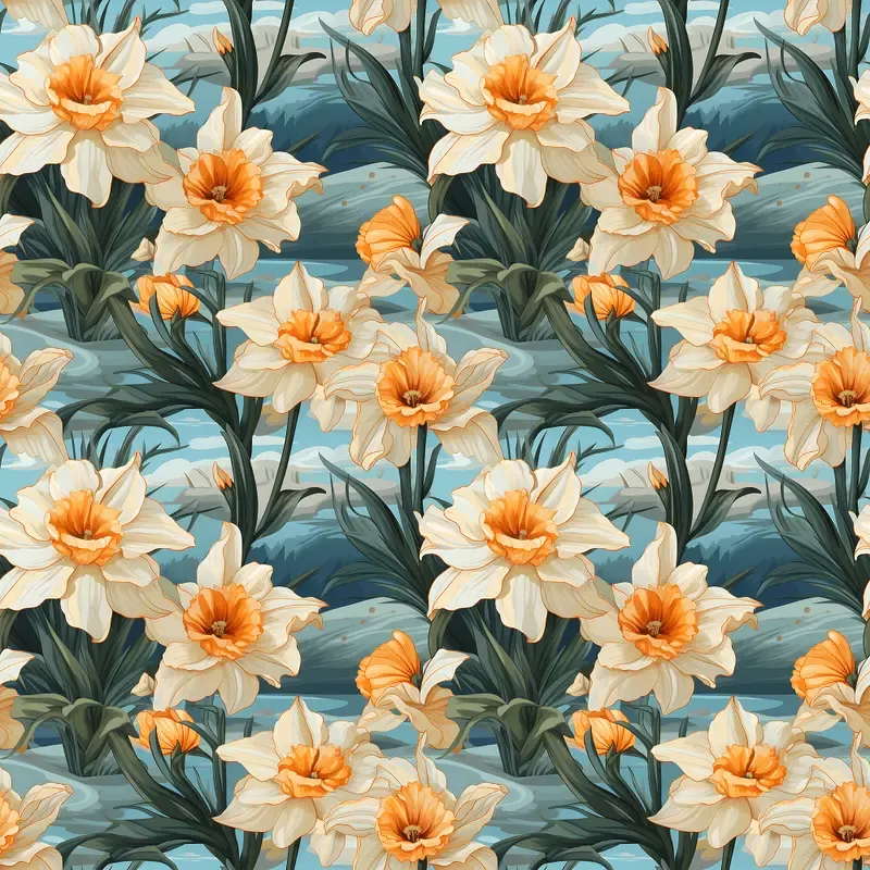 Anime Daffodil #1 Fabric