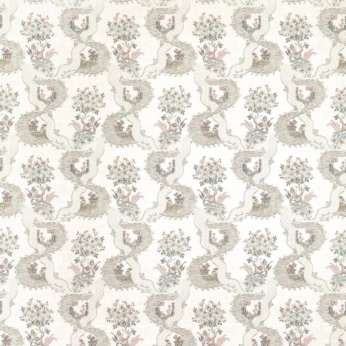 Anna French Antoinette Beige Fabric