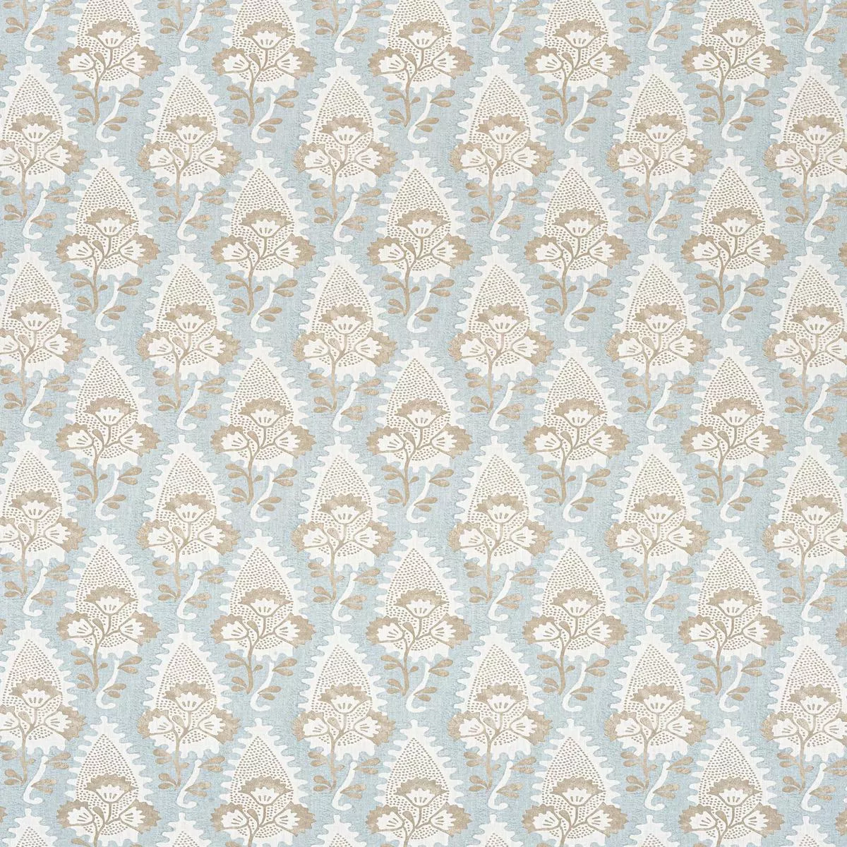 Anna French Cornwall Spa Blue Fabric