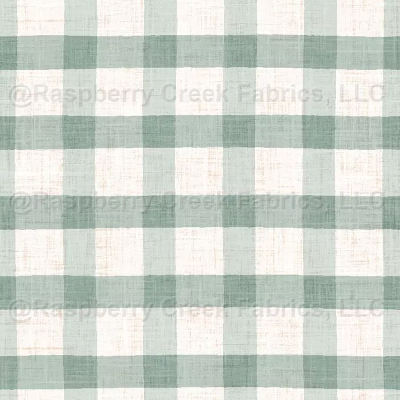 Apothecary Gingham Green