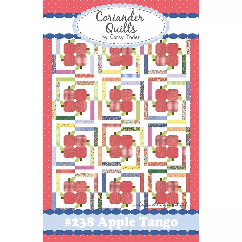 Apple Tango Quilt Pattern by Coriander Quilts