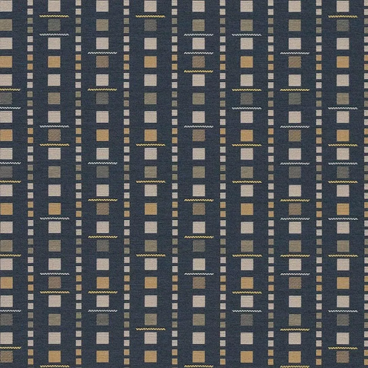 arc-com-analog-midnight-geometric-blue-upholstery-fabric Arc-Com Analog Midnight Geometric Blue Upholstery Fabric