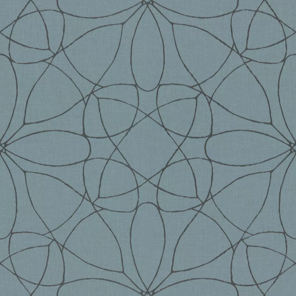 Arc-Com Flora Ice Blue Upholstery Vinyl