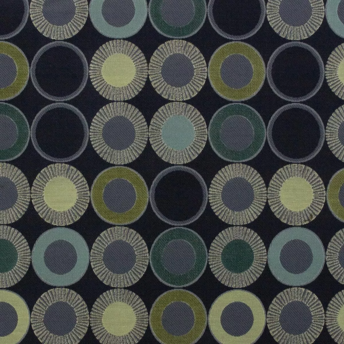 arc-com-yoyo-sapphire-circle-design-upholstery-fabric Arc-Com Yoyo Sapphire Circle Design Upholstery Fabric