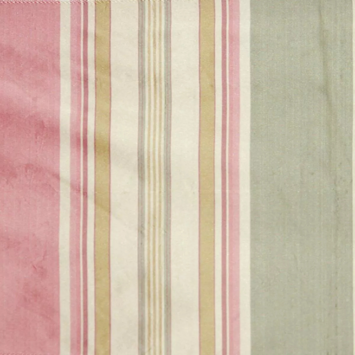 Ariel Stripe Strawberry Caramel Fabric