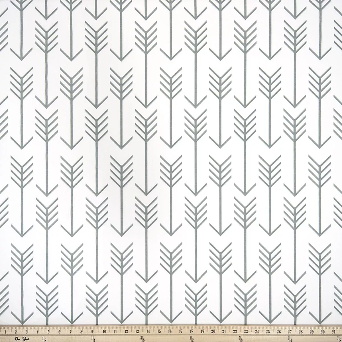 arrow-white-cool-grey-fabric-by-premier-prints Arrow White Cool Grey Fabric By Premier Prints