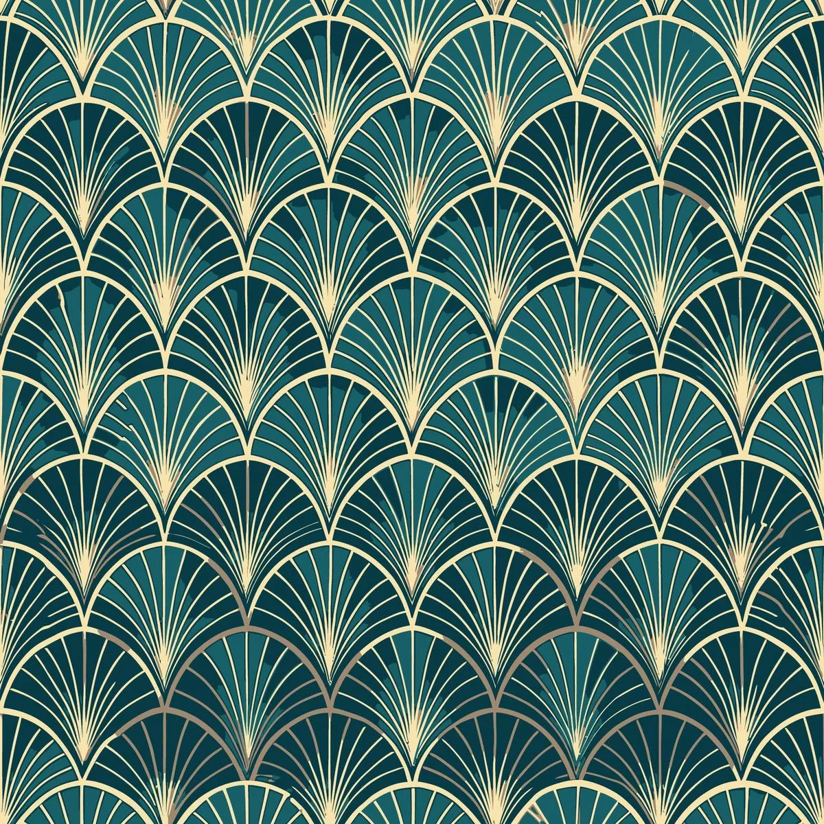 Art Deco Pattern 4 Quilting Cotton Fabric