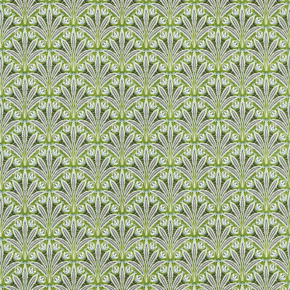 Attingham Cobalt Green Fabric