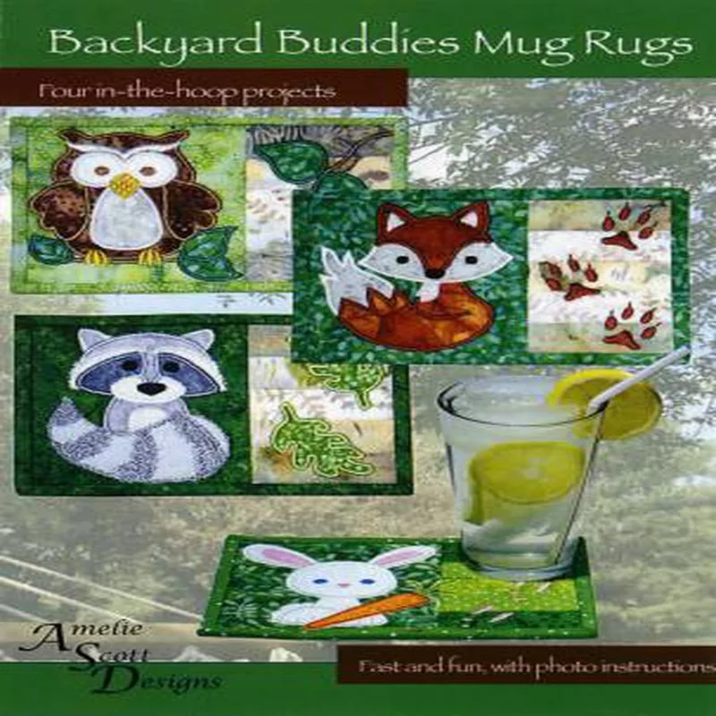 Backyard Buddies Mug Rugs