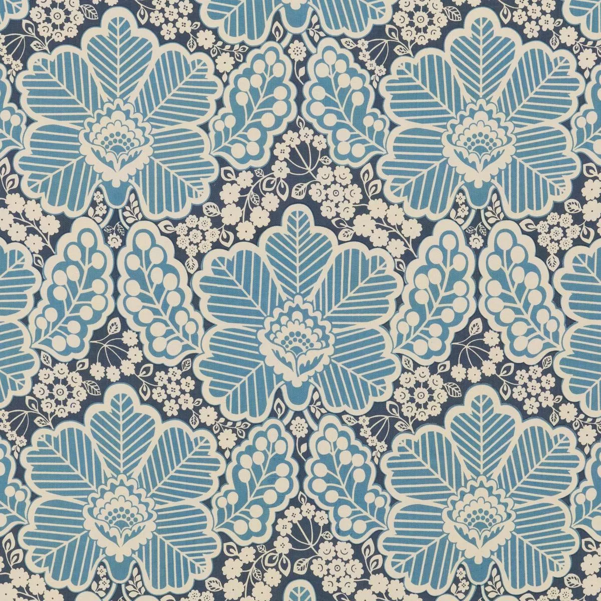 Baker Lifestyle Arbour Indigo Fabric