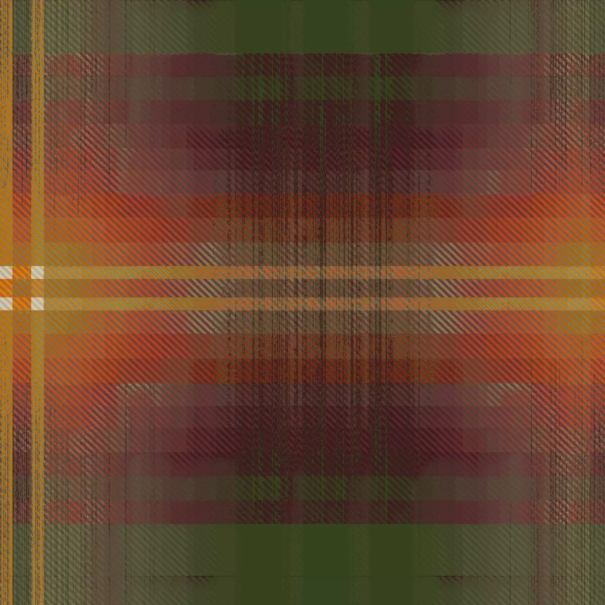 Baker Plaid on Forest Edge Fabric