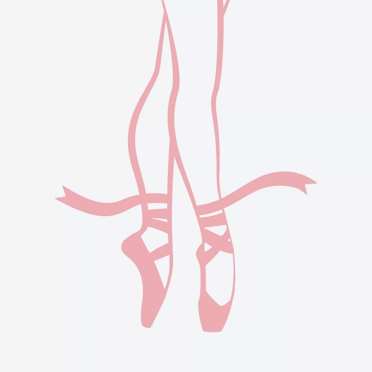 ballerina-on-pointe-fabric-panel Ballerina On Pointe Fabric Panel