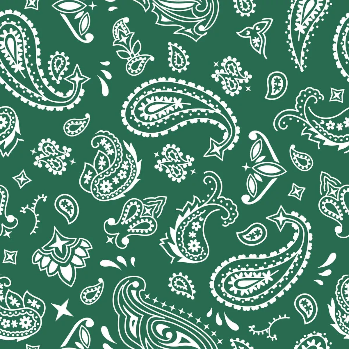 bandana-fabric-hunter-green Bandana Fabric – Hunter Green