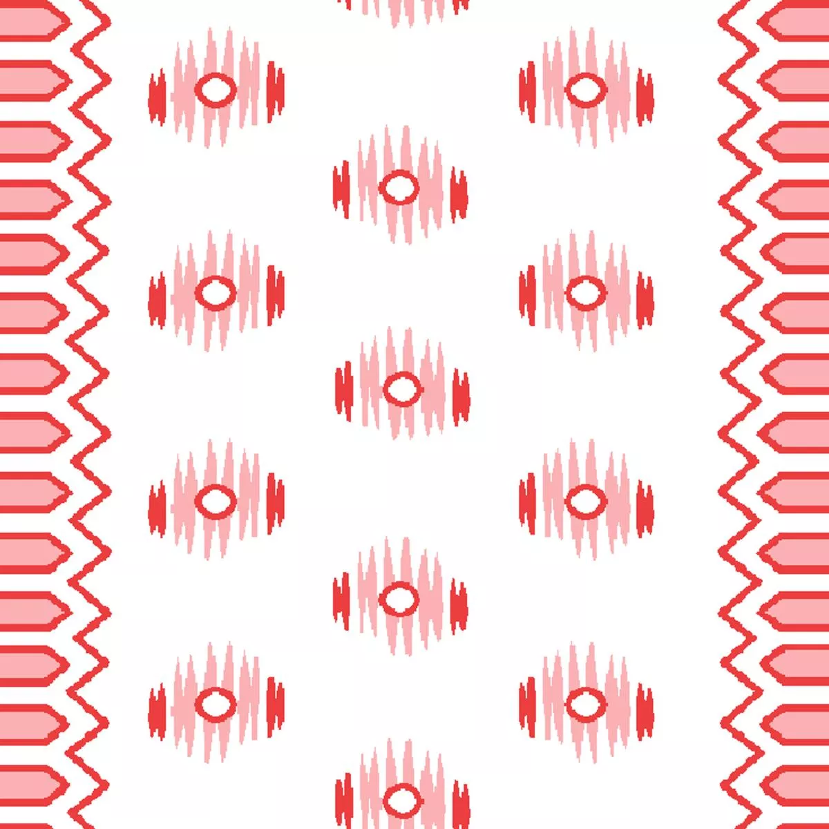 Bande on Dogwood Fabric