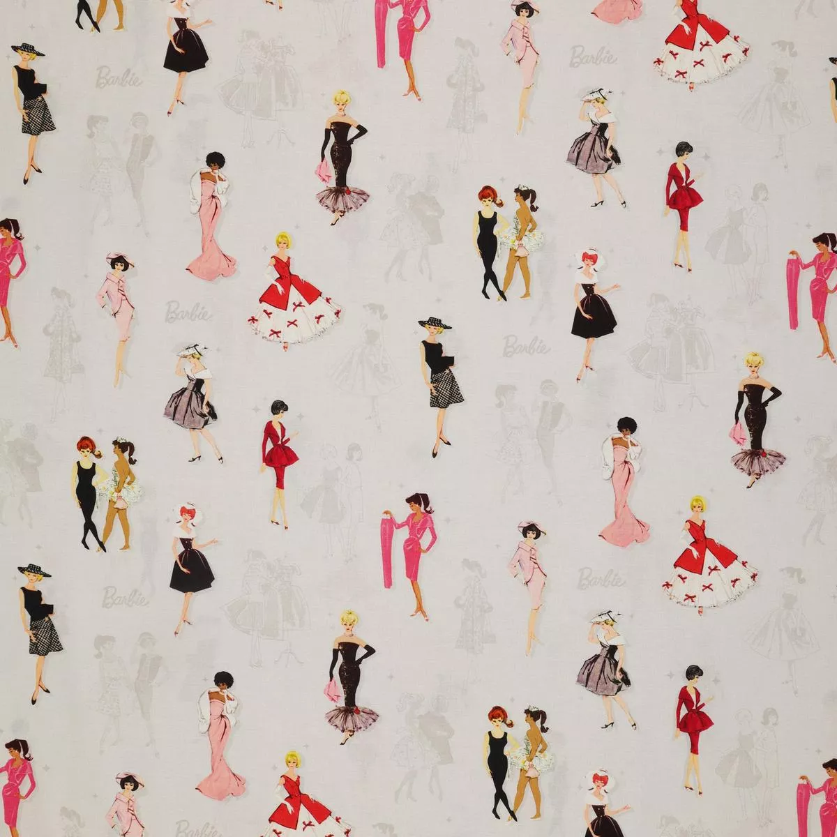 barbie-vintage-fabric-collection-main-gray Barbie Vintage Fabric Collection – Main Gray